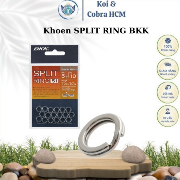 [HCM] SPLIT RING 51 BKK - Khoen gắn lưỡi Lure