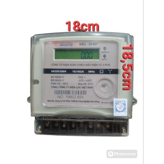 Công tơ điện tử 3 pha , công tơ điện tử 10 A có giấy kiểm định