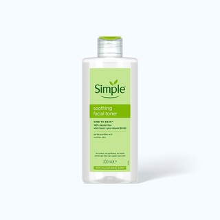 NƯỚC HOA HỒNG SIMPLE KIND TO SKIN SOOTHING FACIAL