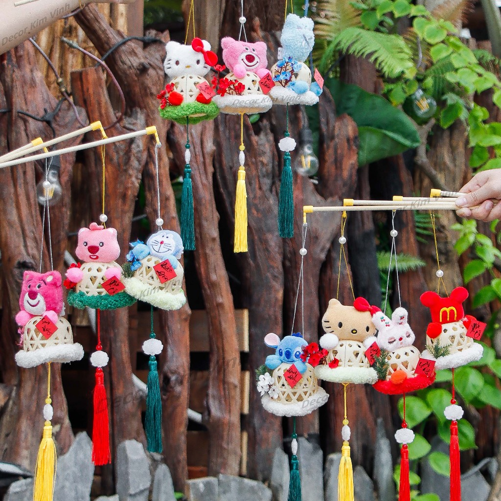 Lồng Đèn Mặt Thú Siêu Dễ Thương TT07 Trang Trí Trung Thu (Ngẫu Nhiên Mẫu)