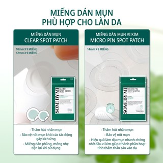 Mẫu Mới Miếng Dán Mụn Some By Mi Clear Spot Patch (18 miếng)