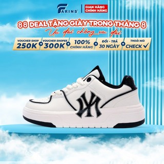 Giày MLB Chunky Liner White Black Chính Hãng Cho Nam Nữ, MLB Chunky Liner Real Fullbox Farins Store