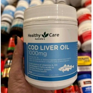 Dầu gan cá tuyết cod liver oil (ÚC)