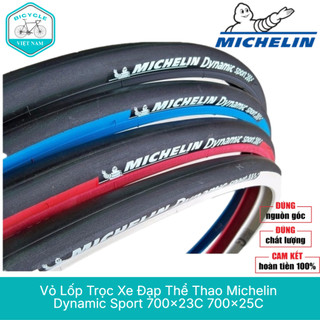 Vỏ lốp trọc xe đạp thể thao michelin dynamic sport 700x23c 700x25c 700x28c