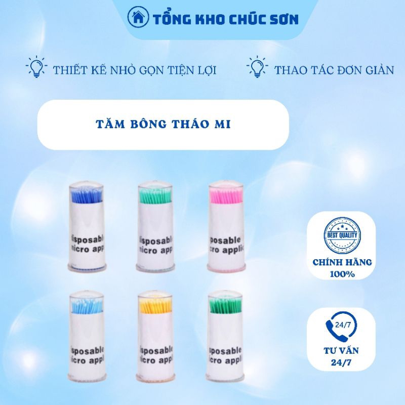 [ SALE ] Tăm Bông Tháo Mi