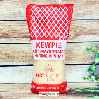 Xốt Mayonnaise Kewpie Hương vị Nhật tuýp 1KG