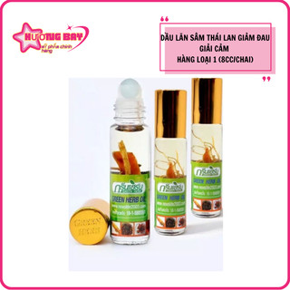 Dầu Nhân Sâm Ginseng Green Herb Oil 8ml Thái Lan