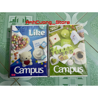 Vở kẻ ngang Campus 1 quyển loại 80 trang, 120trang, 200trang hình ngẫu nhiên