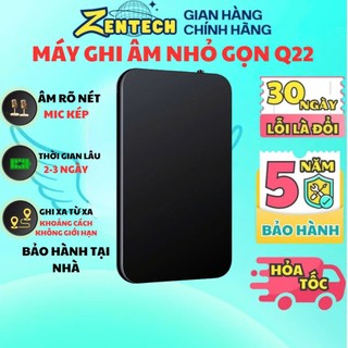 Máy ghi âm Q22, thiết kế nhỏ gọn, thu âm khoản cách xa, kết nối điện thoại thông minh BH 5 năm