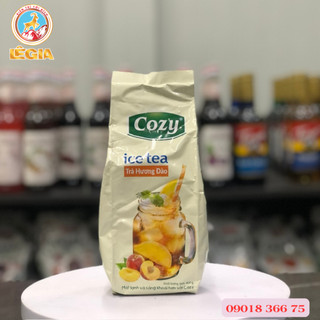 TRÀ COZY HÒA TAN ICE TEA VỊ ĐÀO - GÓI 400G - PEACH COZY ICE TEA