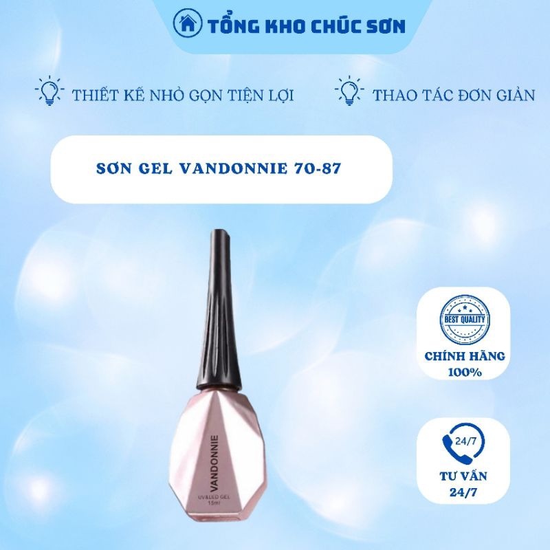 Sơn Gel Vandonnie 70-87