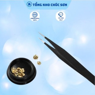 Nhíp Gắp Đá,gắp Mi, Sticker. Màu Đen