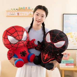  Gấu bông siêu anh hùng người nhện  Spiderman  25cm-->50cm mẫu mới 2 màu đỏ đen siêu hot siêu cute cho bé hàng xịn 