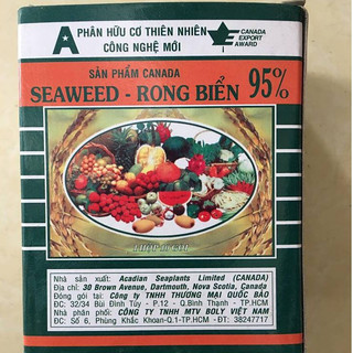 [SIEURE] Hộp 10 gói phân bón rong biển SEAWEED NK Canada 10gr/gói