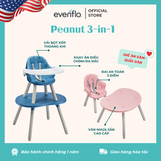 Ghế ăn dặm Evenflo Peanut 3-in-1 HD 2024