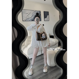 Đầm Sơ Mi Nữ Dáng Babydoll Bồng Basic Cực Sang - Mie
