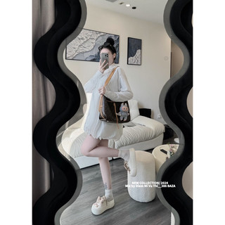 Đầm Sơ Mi Nữ Dáng Babydoll Bồng Basic Cực Sang - Mie