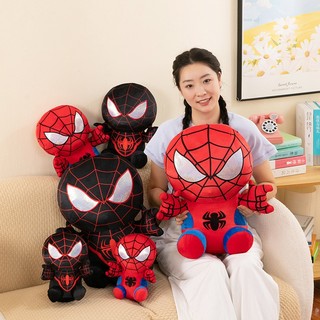 Thú bông người nhện  spiderman  mẫu mới 2 màu đỏ đen siêu hot  25cm--->50cm  hàng xịn cao cấp siêu cute cho bé yêu 