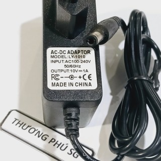Nguồn Adapter DC 10V - 1A / Đầu cắm 5.5 x 2.1mm