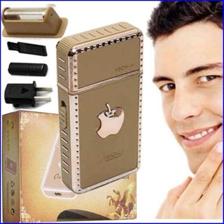 Máy cạo râu mini siêu mạnh mẽ Máy Cạo Râu khô Nhỏ Gọn Cắt Siêu Sắc Siêu Bền Pin Cực Trâu Có Thể Thay Lưỡi lỗi 1 Đổi 1