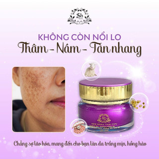 ( combo 2 hộp) Kem face nhau thai cừu sh white( mẫu mới)