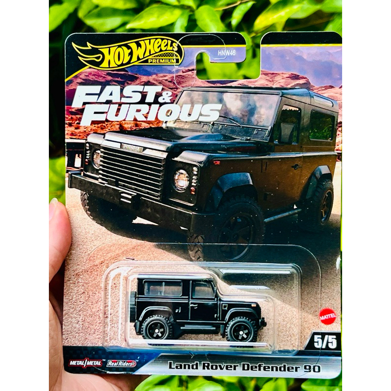 Hobby Store #H31 Hot Wheels Premium Fast and Furious 2024 Land Rover Defender 90 Đen