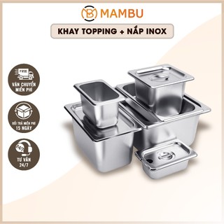 [Sỉ] Khay topping - Đựng Topping quán trà chanh, trà sữa - Đồ dùng nhà bếp - Thiết bị máy móc pha chế