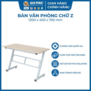 Bàn làm việc văn phòng u k z 60x120cm