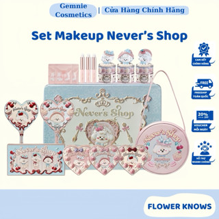  【SẴN - HOẢ TỐC  Set Makeup FLOWER KNOWS Never’s Family Shop  Phiên bản giới hạn  