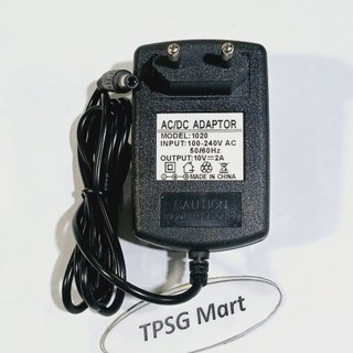 Adapter DC 10V - 1A  / 10V - 2A (Đầu cắm 5.5mm X 2.1mm) hoặc (Đầu cắm 3.5mm x 1.35mm)