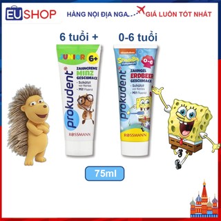 Kem đánh răng trẻ em Prokudent 75ml, Dontodent Đức 100ml