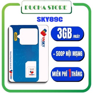 SU6 Sim Mobifone 4G A79S có 3Gb/ngày 500 phút  Nội Mạng Sim C90N A119S 6GB