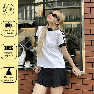 Áo Thun Nữ Nam Ngắn Tay, Áo Phông Nam Nữ Babytee Cổ Tròn Chất Cotton Khô Cao Cấp - Z25