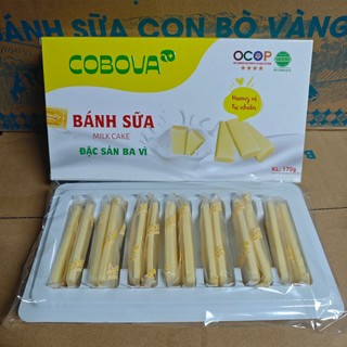 Bánh Sữa Truyền Thống Con Bò Vàng Ba Vì 170g (Hộp 14 Chiếc)