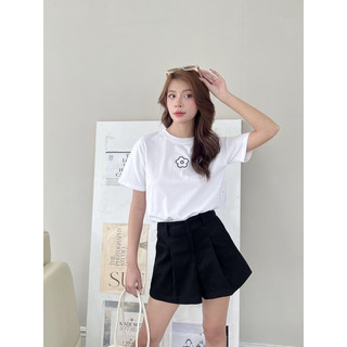 BUDDIES | Hebe Khaki Short | Quần short khaki xếp ly basic dày dặn