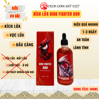 1 Lọ Vitamin Siêu Kích Lửa BIRDFighter A99 Nhập Khẩu Thái Lan cực nhanh chỉ sau 1-3 ngày sử dụng cho mọi dòng chim cảnh