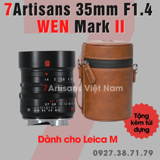 Ống kính 7Artisans 35mm F1.4 WEN Full-Frame dành cho ngàm Leica M