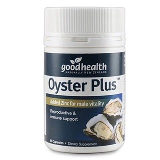 Viên uống chiết xuất tinh chất hàu New Zealand Good Health Oyster Plus hàng nội tăng cường sinh lý nam giới lọ 60 viên