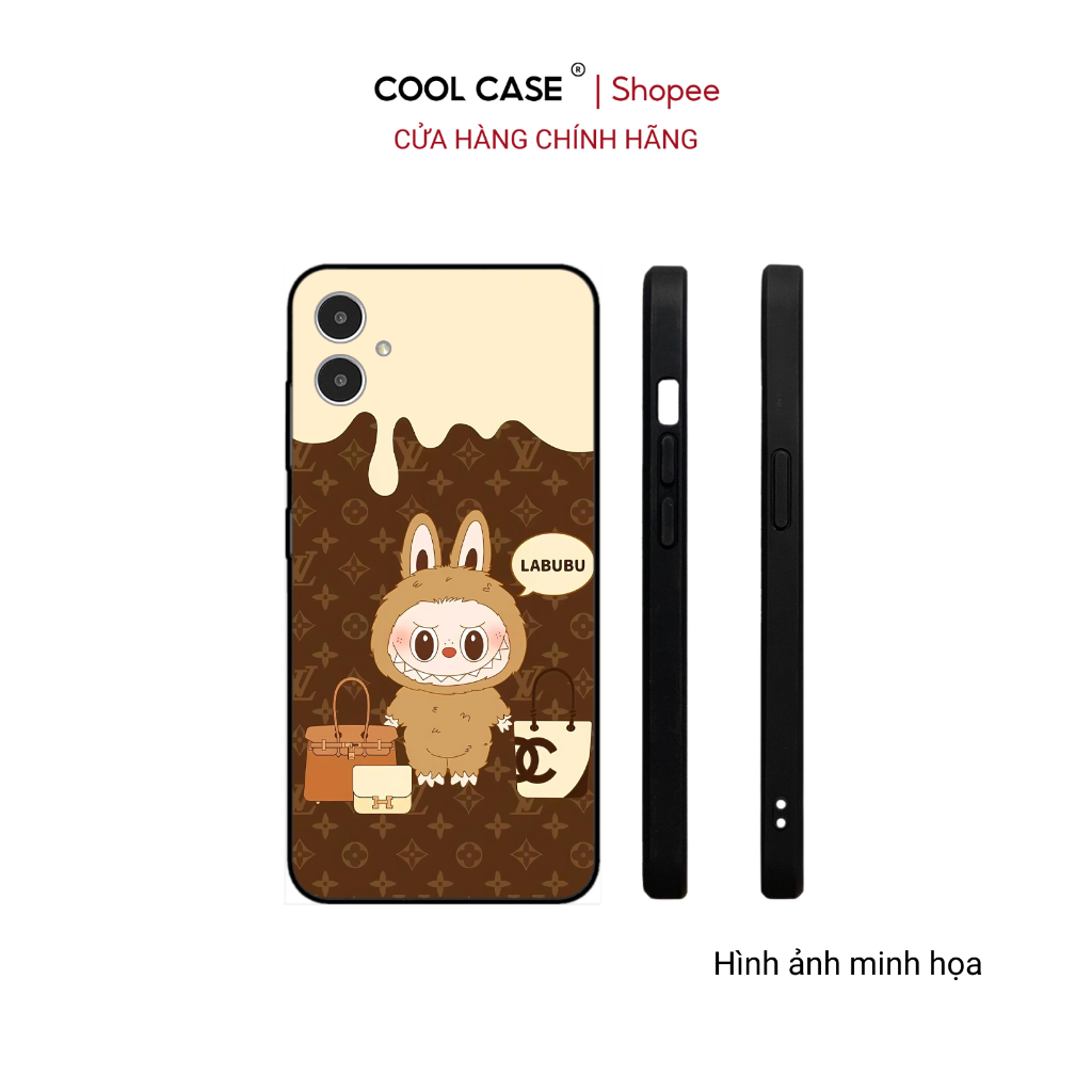 Ốp lưng Samsung A04, A04e, A04s, A05, A05s, A6 Plus in hình Labubu LV - Mã C4.