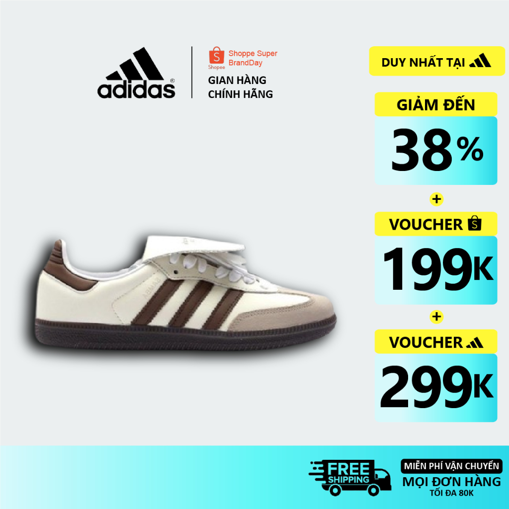 [ CHÍNH HÃNG ] Giày Adidas Samba OG Grains De Café ‘White Brown’ IG1024 ❤ Adidas Official ❤