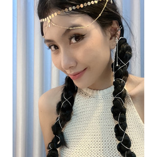 Bờm tóc bohemian - Vòng đội đầu head chain boho style