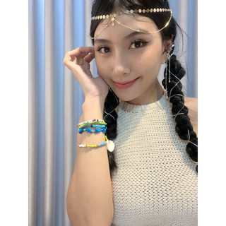 Bờm tóc bohemian - Vòng đội đầu head chain boho style