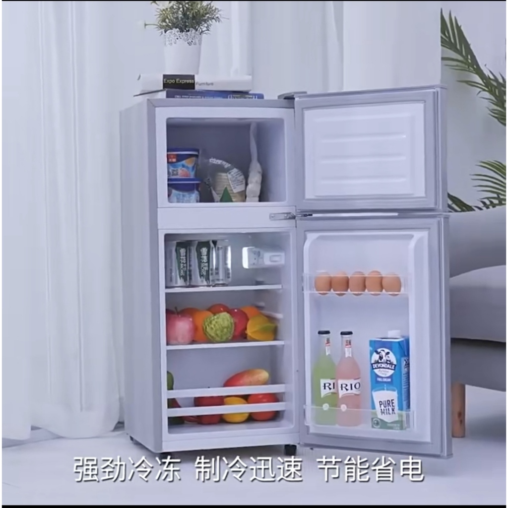 Tủ lạnh mini, tủ lạnh Chigo 42L KT 680*380*330mm và tủ lạnh XLANKE 78L KT 928*385*405mm-Siêu nhỏ gọn tiết kiệm điện