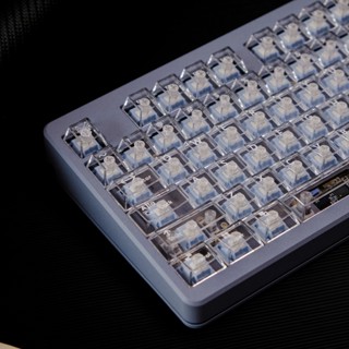 Keycap Aifei White Clear PC | Cherry profile 114 nút xuyên led | DoubleT DTS