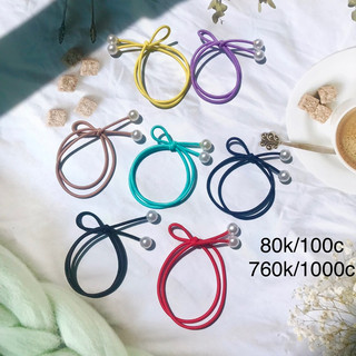 100 chiếc dây cột tóc giá rẻ 6 mã Xưởng cột tóc Morish