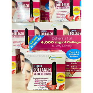 [DATE 2026] Collagen nước Liquid Collagen Applied Nutrition 4000mg hộp 30 ống của Mỹ