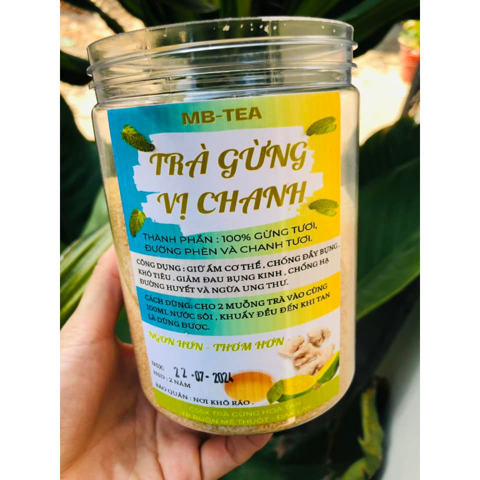 500g trà gừng vị chanh