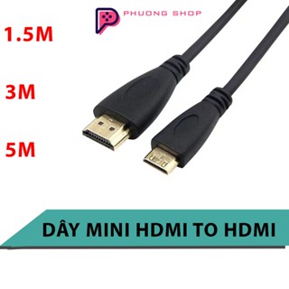 DÂY CÁP CHUYỂN MINI HDMI SANG HDMI - Mini HDMI to HDMI