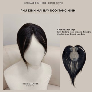 Mái Bay Tóc Thật Phủ Hói Ngôi Tàng Hình 3d full ngôi 7x11