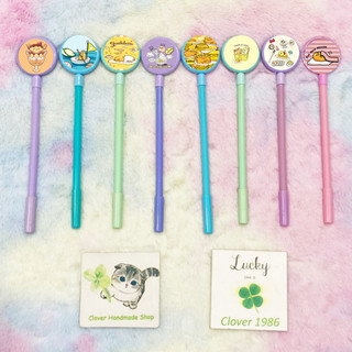 bút tròn trứng lười BTI35 Bút lúc lắc gudetama cute dễ thương hoạt hình idol thần tượng
